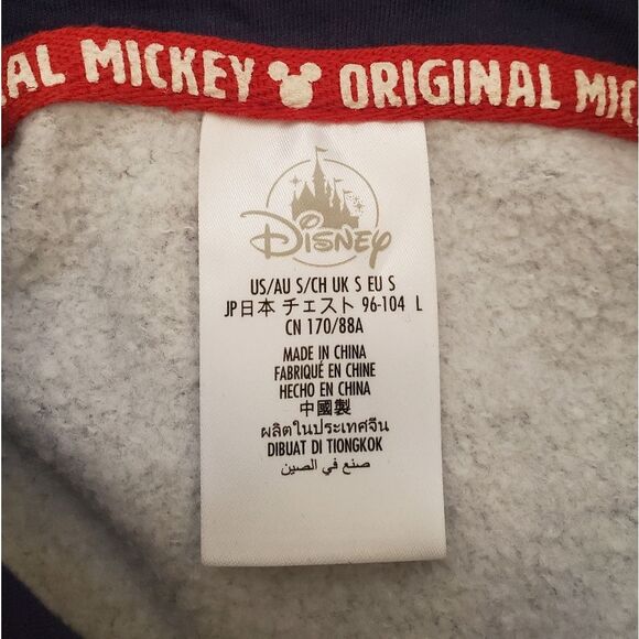 Disney Mickey Mouse Classic Hoodie Walt Disney World Sz Sm - Picture 10 of 12